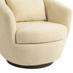 Fauteuil pivotant avec rangement intégré