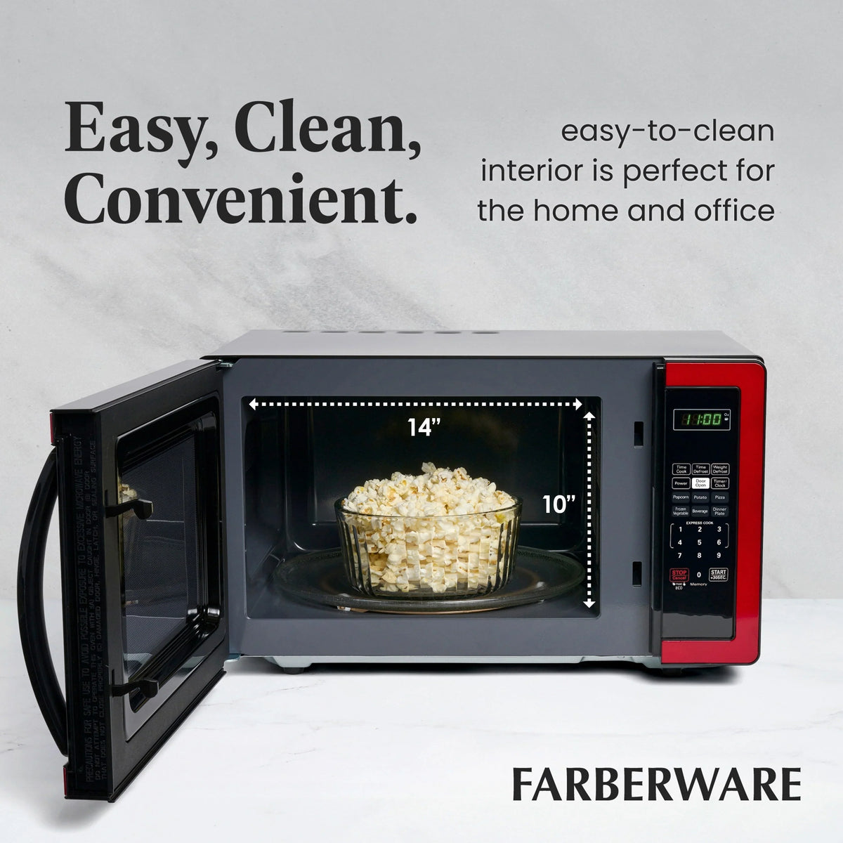 Four à micro-ondes Farberware Classic 1,1 pi cu, 1000 W