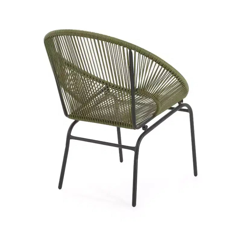 Christopher Knight Home Paoa Set Salotto da Esterno in 3 Pezzi Intrecciato con Struttura in Ferro (Tavolo Non Incluso)