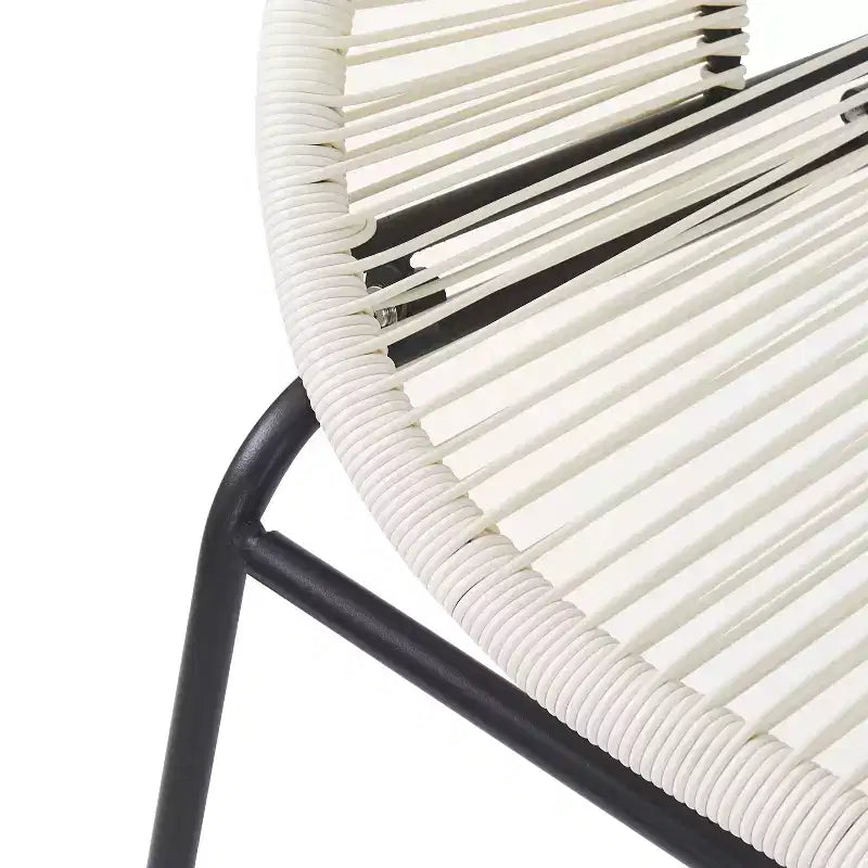Christopher Knight Home Paoa Set Salotto da Esterno in 3 Pezzi Intrecciato con Struttura in Ferro (Tavolo Non Incluso)