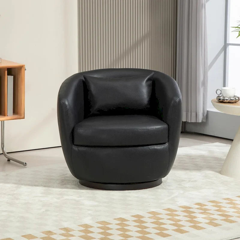 Fauteuil pivotant avec rangement intégré