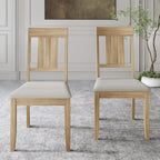 Set da pranzo classico in legno a 7 pezzi CraftPorch