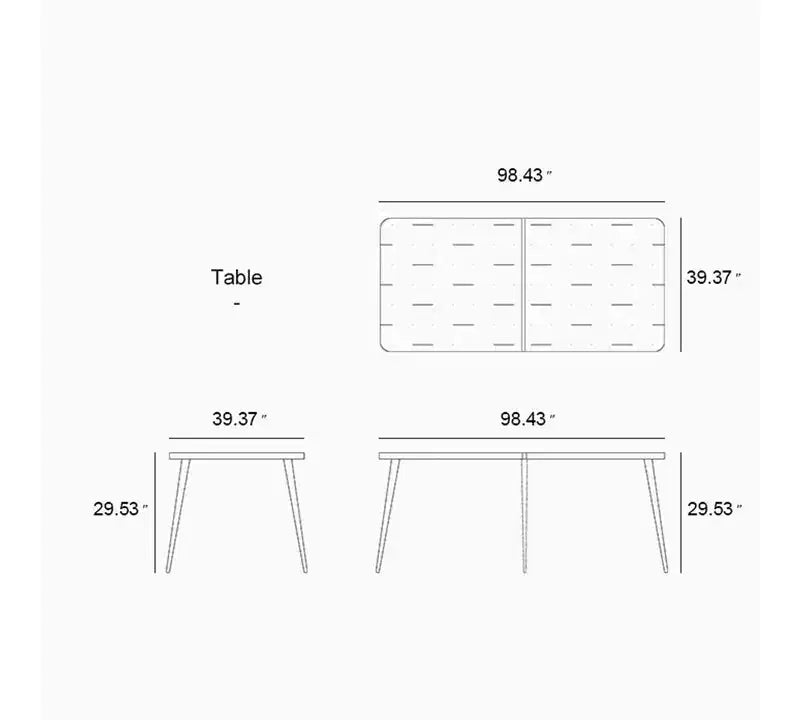 Ensemble de salle à manger d'extérieur PURPLE LEAF en osier tout temps avec table, cadre entièrement en aluminium pour pelouse, jardin, terrasse avec coussins