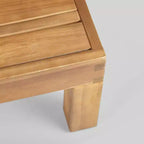 Set da salotto componibile per esterni Brava 6 pezzi in legno di acacia - Christopher Knight Home