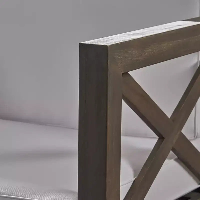 Set da salotto componibile per esterni Brava 6 pezzi in legno di acacia - Christopher Knight Home