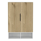 Rose Double Armoire avec tringle à vêtements