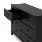 Comodino a 6 cassetti Storkcraft Alpine