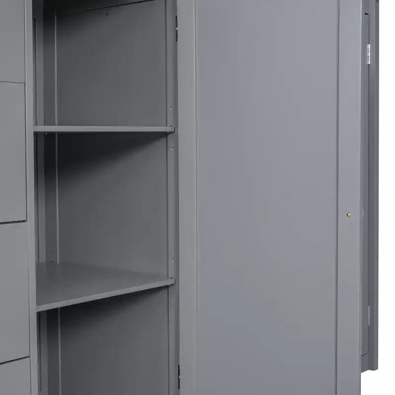 Lit mezzanine pleine taille Teddy Fleece avec étagère de rangement et tiroirs, lit mezzanine haut en bois avec bureau polyvalent pour chambre à coucher