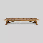 Ensemble de 2 chaises longues en bois d'acacia Mahalo - Christopher Knight Home