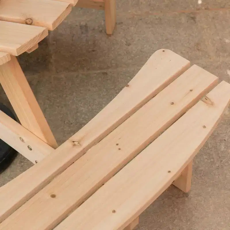 GardenisedTavolo da Picnic Rotondo in Legno per Esterni con Panca per Patio, 6 Posti con Foro per Ombrellone