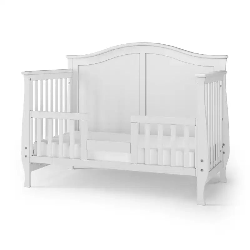 Culla trasformabile 4-in-1 Child Craft Camden, si trasforma in lettino da giorno, lettino per bambini e letto a una piazza e mezza, 3 posizioni per il materasso, finitura sicura per i bambini