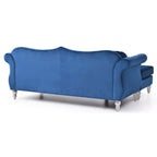 Divano Hollywood Velvet con Chaise Longue Reversibile