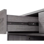 Madia contenitore da 47 pollici, credenza da sala da pranzo con due armadietti e cassetti