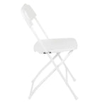 Set Tenda Portatile Flash Furniture per Portellone/Eventi - Tenda a Baldacchino Pop-Up 3x3 m, Tavolo Pieghevole a Libro da 1,8 m, Set di 4 Sedie Pieghevoli