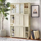Meuble de rangement modulable et empilable Buylateral Pacific avec portes coulissantes