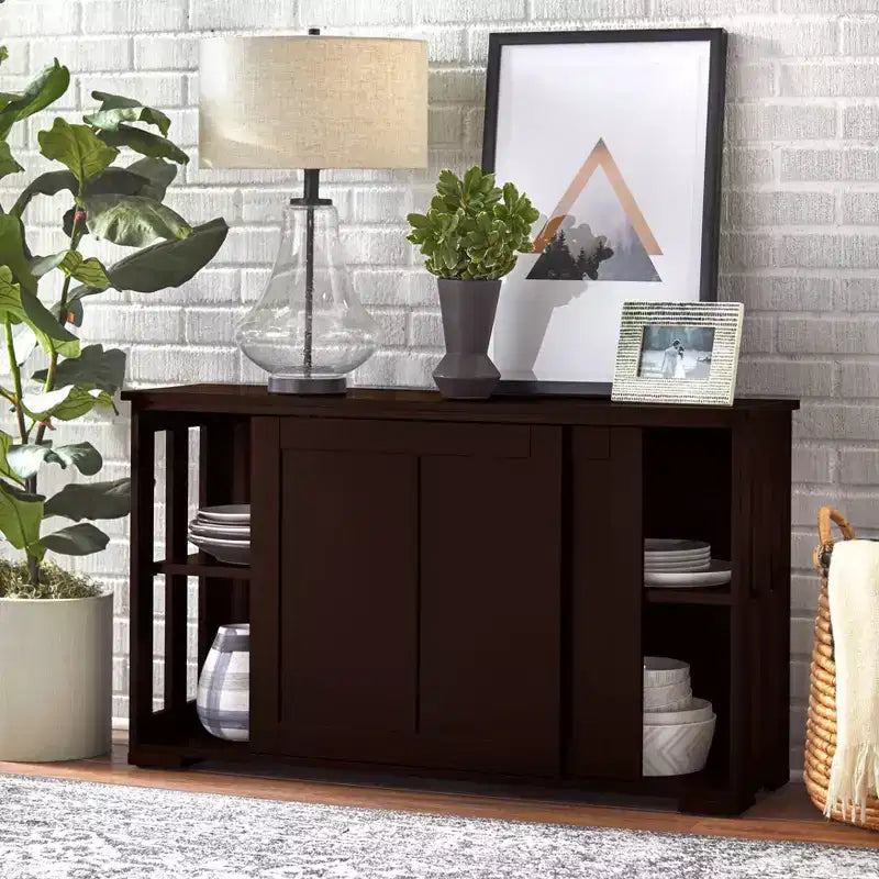 Meuble de rangement modulable et empilable Buylateral Pacific avec portes coulissantes