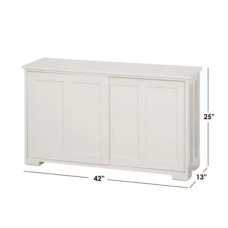Meuble de rangement modulable et empilable Buylateral Pacific avec portes coulissantes