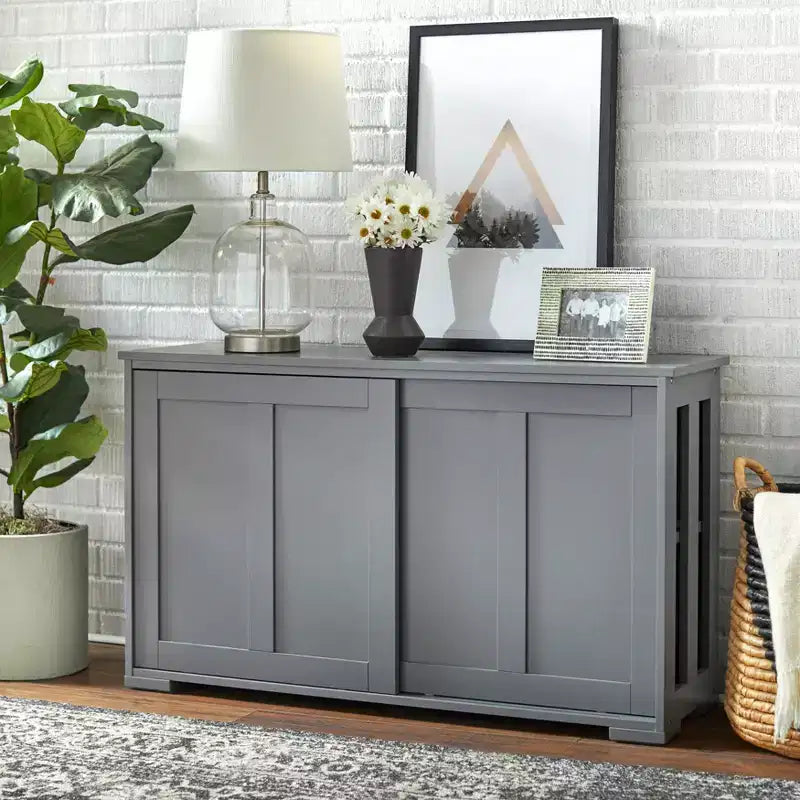 Meuble de rangement modulable et empilable Buylateral Pacific avec portes coulissantes
