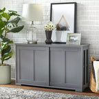 Meuble de rangement modulable et empilable Buylateral Pacific avec portes coulissantes