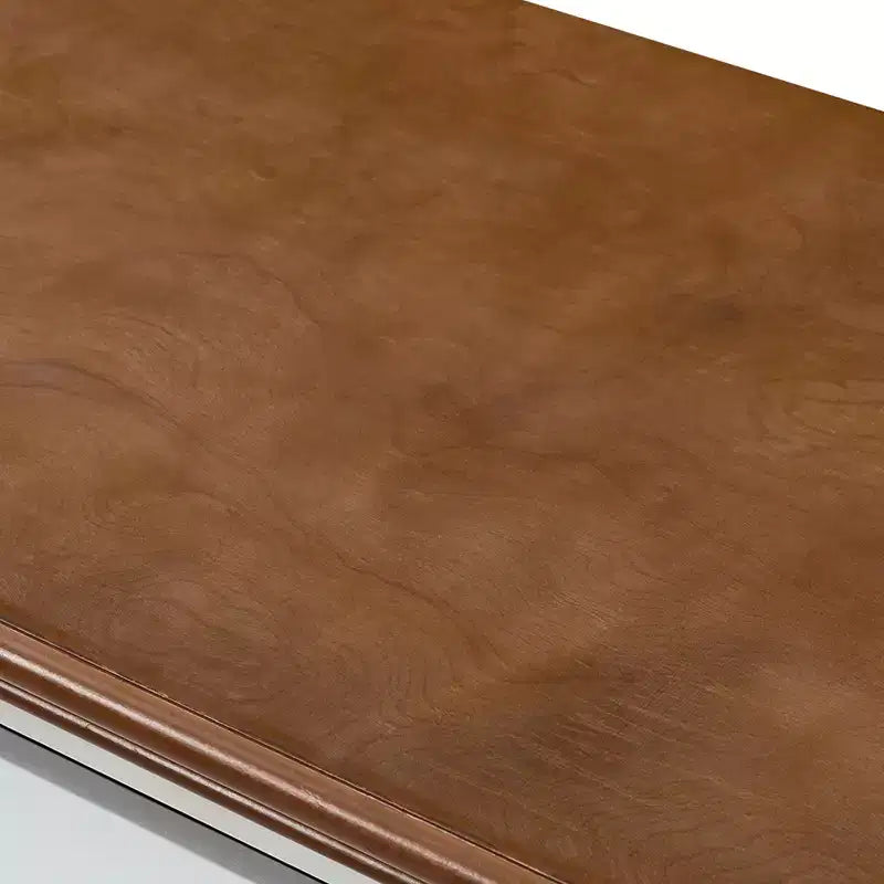 Rick buffet traditionnel de 147 cm de large à 3 tiroirs avec pieds en bois massif | KARAT HOME