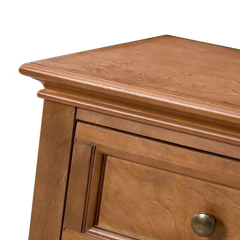 Rick buffet traditionnel de 147 cm de large à 3 tiroirs avec pieds en bois massif | KARAT HOME