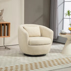 Fauteuil pivotant avec rangement intégré