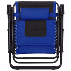 Fauteuil de relaxation zéro gravité XL surdimensionné rembourré avec accoudoirs plus larges et porte-gobelet réglable - N/A