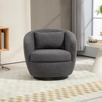 Fauteuil pivotant avec rangement intégré