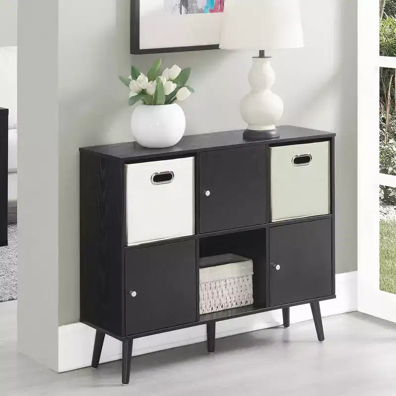Tavolo console a credenza Breighton Home Xtra Storage Cube Organizer con 3 vani aperti e 3 armadietti