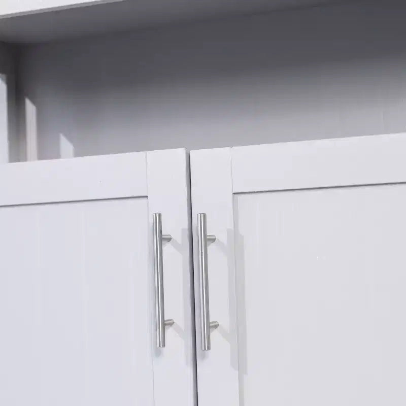 Flash Furniture Mayfield Buffet e Credenza Classici con Armadietto a Due Ante e Scaffale Aperto