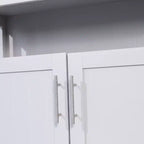 Flash Furniture Mayfield Buffet e Credenza Classici con Armadietto a Due Ante e Scaffale Aperto