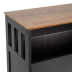 Flash Furniture Mayfield Buffet e Credenza Classici con Armadietto a Due Ante e Scaffale Aperto
