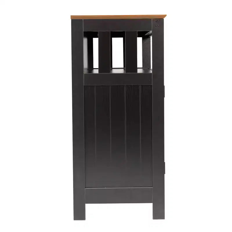 Flash Furniture Mayfield Buffet e Credenza Classici con Armadietto a Due Ante e Scaffale Aperto