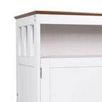 Flash Furniture Mayfield Buffet e Credenza Classici con Armadietto a Due Ante e Scaffale Aperto