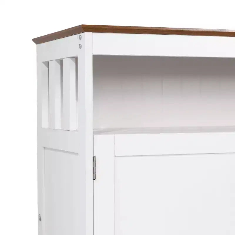 Flash Furniture Mayfield Buffet e Credenza Classici con Armadietto a Due Ante e Scaffale Aperto
