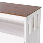 Flash Furniture Mayfield Buffet e Credenza Classici con Armadietto a Due Ante e Scaffale Aperto
