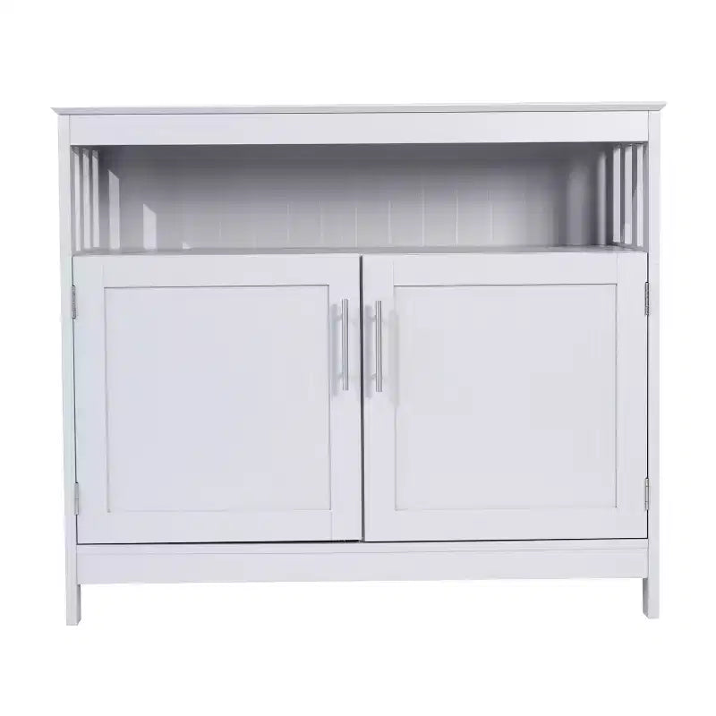 Flash Furniture Mayfield Buffet e Credenza Classici con Armadietto a Due Ante e Scaffale Aperto