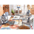 Alda Ensemble Patio 4 pièces - Intérieur/Extérieur - PAT7033 - Safavieh