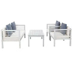 Alda Ensemble Patio 4 pièces - Intérieur/Extérieur - PAT7033 - Safavieh