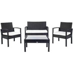 Bassey 4 Piece Living Set - Indoor/Outdoor - PAT7507 - Safavieh