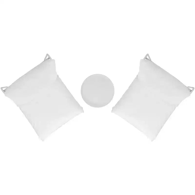 Ensemble de patio 3 pièces Archie - Intérieur/Extérieur - PAT9047 - Blanc/Beige - Safavieh