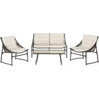 Berkane 4 Piece Patio Set - Indoor/Outdoor - PAT2009 - Safavieh