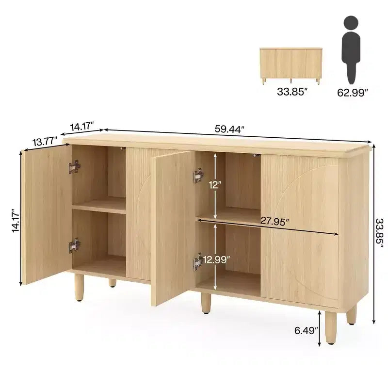 Madia Lantine da 150,9 cm