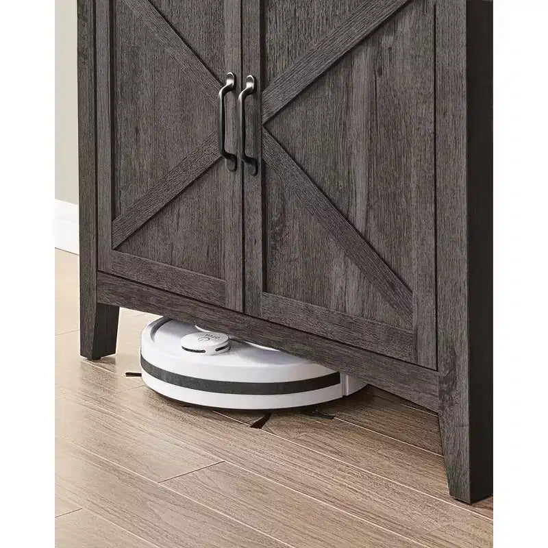 VASAGLE Mobile Buffet, Credenza con Cassetto e Ante, Ripiano Regolabile in Altezza