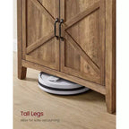 VASAGLE Mobile Buffet, Credenza con Cassetto e Ante, Ripiano Regolabile in Altezza