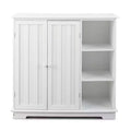 The Lakeside Collection Beadboard Buffet Cabinet - Sideboard with Storage