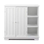 The Lakeside Collection Beadboard Buffet Cabinet - Sideboard with Storage