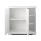 The Lakeside Collection Credenza/Mobile Buffet con Ante a Pannello e Spazio Contenitore