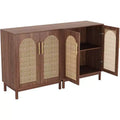 Tribesigns 59 Sideboard Buffet Cabinet, Storage Cabinet with Doors for Dining Room