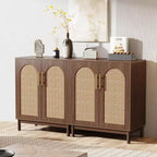 Tribesigns Buffet Bahut de 150 cm, Armoire de Rangement avec Portes pour Salle à Manger